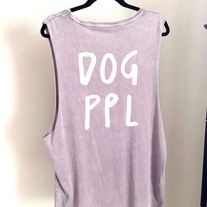 COOL Dog ppl tank top XL